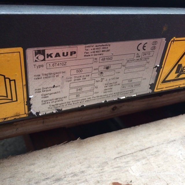 Kaup 1.6T410Z posicionador de horquillas
